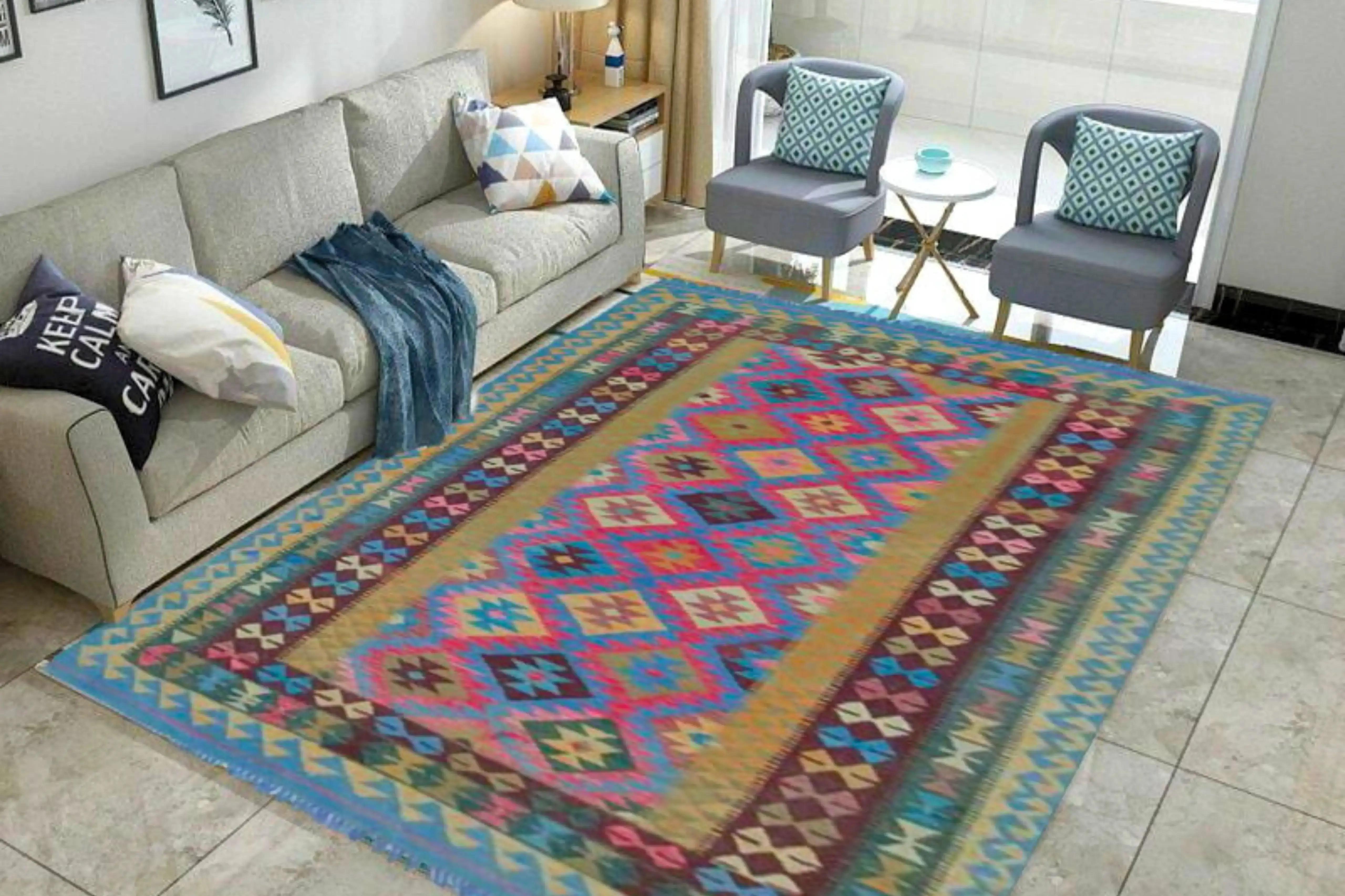 Hand-knotted oriental carpets at Zargar Rugs